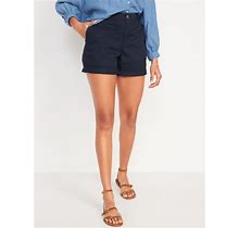 Old Navy High-Waisted OGC Pull-On Chino Shorts For Women -- 5-Inch Inseam