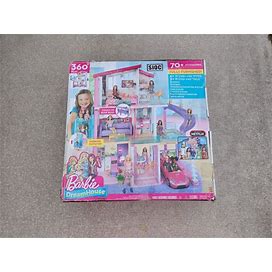 Barbie Dreamhouse Dollhouse With 70+ Accessories Elevator Pool Gnh53
