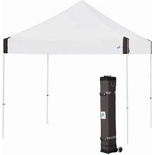 E-Z Up VG3WH10WH Vantage Instant Shelter 10' X 10' White Canopy With White Frame