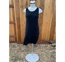 Talbots Petite Black Versatile Sleeveless Dress Sz Small Casual