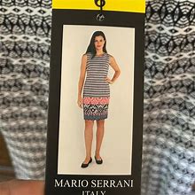 Mario Serrani Dresses | Mario Serrani Brand New A Line Dress | Color: Black/White | Size: 6