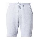 Independent Trading Co. Ind20srt Men's Midweight Fleece Shorts Grey Heather