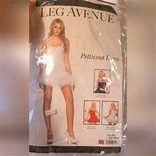 Leg Avenue Dresses | Petticoat Dress Costume | Color: White | Size: M