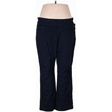 Croft & Barrow Jeans - High Rise: Blue Bottoms - Women's Size 16 - Indigo Wash