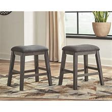 Caitbrook Counter Height Backless Bar Stool (Set Of 2), Gray By Ashley, Furniture > Kitchen And Dining Room > Barstools > Set Of Two > Counter Height. On Sale - 8% Off
