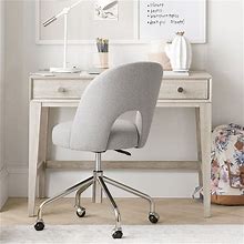 Amelia Small Space Desk, Simply White | Gifts For Teens