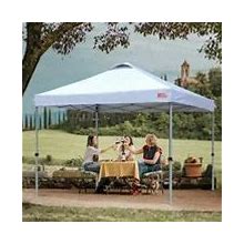 MASTERCANOPY 10' X 10' Easy Pop Up Canopy Durable Outdoor Instant Shelter, White(Khaki)