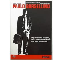 DVD Paolo Borsellino - Ed. 2 Discs By Gianluca Maria Tavarelli 2004 Editorial