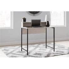 Bayflynn Home Office Desk, White/Black By Ashley, Furniture > Home Office > Desks. On Sale - 25% Off