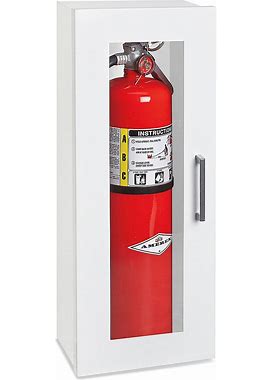 Fire Extinguisher Cabinet - Surface Mount, 10 Lb - ULINE - H-4872