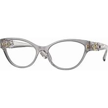 Eyeglasses Versace VE 3305 593 Transparent Grey