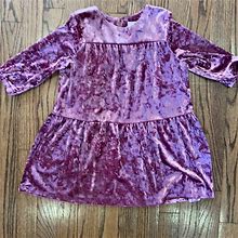 Peek Dresses | Crushed Velvet Purple Dress | Color: Purple | Size: Sg