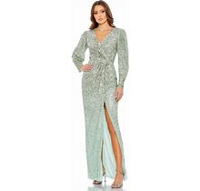 Mac Duggal 5638 - Sequin Long Sleeve Evening Dress
