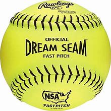 Rawlings USSSA Official 12-Inch Fastpitch Softballs, 12-Pack