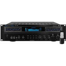 Technical Pro Rx113bt 1500W Bluetooth Home Receiver Amplifier Amp W/ 10 Band EQ