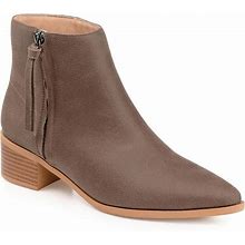 Journee Collection Sadiya Tru Comfort Foam™ Women's Ankle Boots, Size: 6, Brown