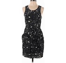 Philosophy Republic Clothing Casual Dress - Mini Scoop Neck Sleeveless: Black Dresses - Women's Size 0