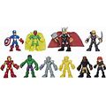 Playskool Heroes Marvel Super Hero Adventures Ultimate Super Hero Set, 10 Collectible 2.5-Inch Action Figures, Toys For Kids Ages 3 And Up