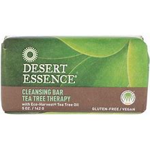 Desert Essence, Cleansing Bar Tea Tree Therapy, 5 Oz (142 G)
