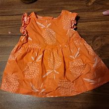 Carter's Dress - Kids | Color: Orange | Size: 9-12 Months