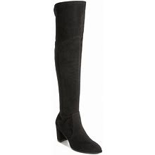 Boston Proper - Black - Suede Over The Knee Boot - 6.5