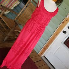 Luxology Dresses | Luxology Maxi Dress Size Small | Color: Red/Pink | Size: S