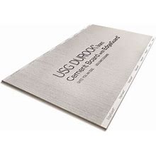 Usg Durock 3 Foot W X 5 Foot L X 5/8 Inch T Cement Board With