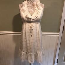 Lilly Pulitzer Dresses | Lilly Pulitzer Ivory Dexter Halter Dress, Nwot | Color: White | Size: 6