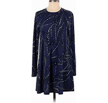 Bcbgeneration Casual Dress - A-Line: Blue Dresses - Women's Size X-Small