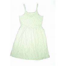 Gap Kids Dress - A-Line: Green Floral Skirts & Dresses - Size 2X-Large