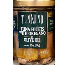 Tonnino Tuna Fillets With Oregano In Olive Oil 6.7 Oz (Pack Of 2)