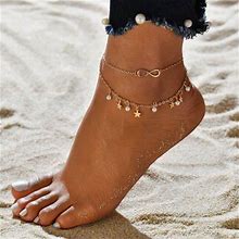 Simple Anklet Mori Ethnic Wind Fashion Anklet Female Light Luxury Versatile Anklet