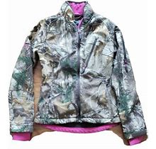 Realtree Women's Full Zip Long Sleeve Camo Jacket Size Small (34-36) -