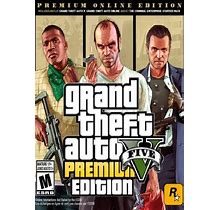 Grand Theft Auto V (Gta 5): Premium Online Edition Pc - Launcher Rockstar Games Grenade Size 5