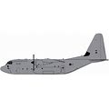 Lockheed C-130J Super Hercules Transport Aircraft British Royal Air Force Gray 1/200 Diecast Model Airplane By Geminijets