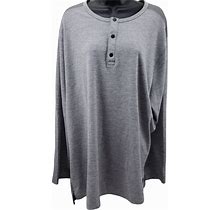 MSX By Michael Strahan Men's Jersey Size 2XL Grey Long Sleeve Shirt