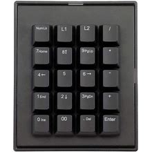 Max Keyboard Falcon-20 Programmable Macropad Mechanical Keyboard, Backlit Multicolor LED, Cherry MX RGB Switch (Cherry MX RGB Silent)
