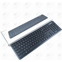 Microsoft - Full-Size Wireless Bluetooth Keyboard - Black