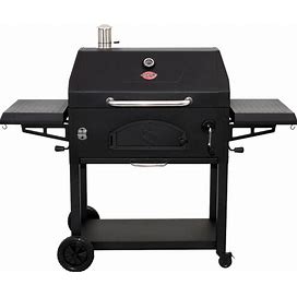 Char-Griller Legacy 33-In W Black Cart Charcoal Grill | 2190
