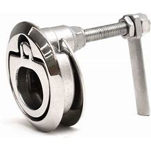 Boat Hatch Flush Pull Latch | 3 1/4 X 2 1/2 Inch Stainless Steel