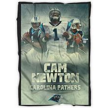 Cam Newton Carolina Panthers Blanket