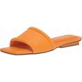 Franco Sarto Women's Caven Slide Sandals Orange Size 5