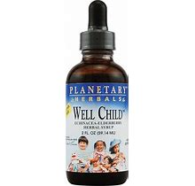 Planetary Herbals Well Child Echinacea-Elderberry Herbal Syrup 2 Fl Oz
