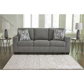 Ashley Deltona Graphite Sofa, Gray Contemporary And Modern Couches From Coleman Furniture