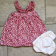 Gap Factory Dresses | Pink Cheetah Print Dress | Color: Pink | Size: 3-6Mb
