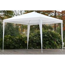 FDW 10' X 10' Outdoor Canopy Party Wedding Tent Garden Gazebo Pavilion Cater Events /Soft-Top In Gray/White | 98.4 H X 118.1 W X 118.1 D In | Wayfair