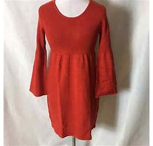 Red Sweater Dress By Ny Collection