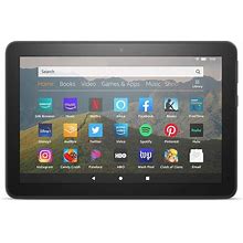 Amazon Fire HD 8 Tablet - 8" WXGA - Quad-Core (4 Core) 2 Ghz - 2 GB RAM - 32 GB Storage - Black - ETLZ1064148433