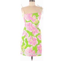 Lilly Pulitzer Casual Dress: Green Dresses - Women's Size 6