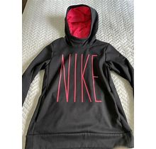 Nike Kids Large Black/Pink Hoodie